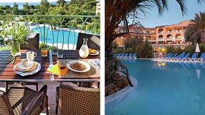 Outdoor pool - Bright Studio in French Style Near the Beach of Issambres (Roquebrune-sur-Argens)