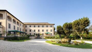 Overnatningsstedets facade