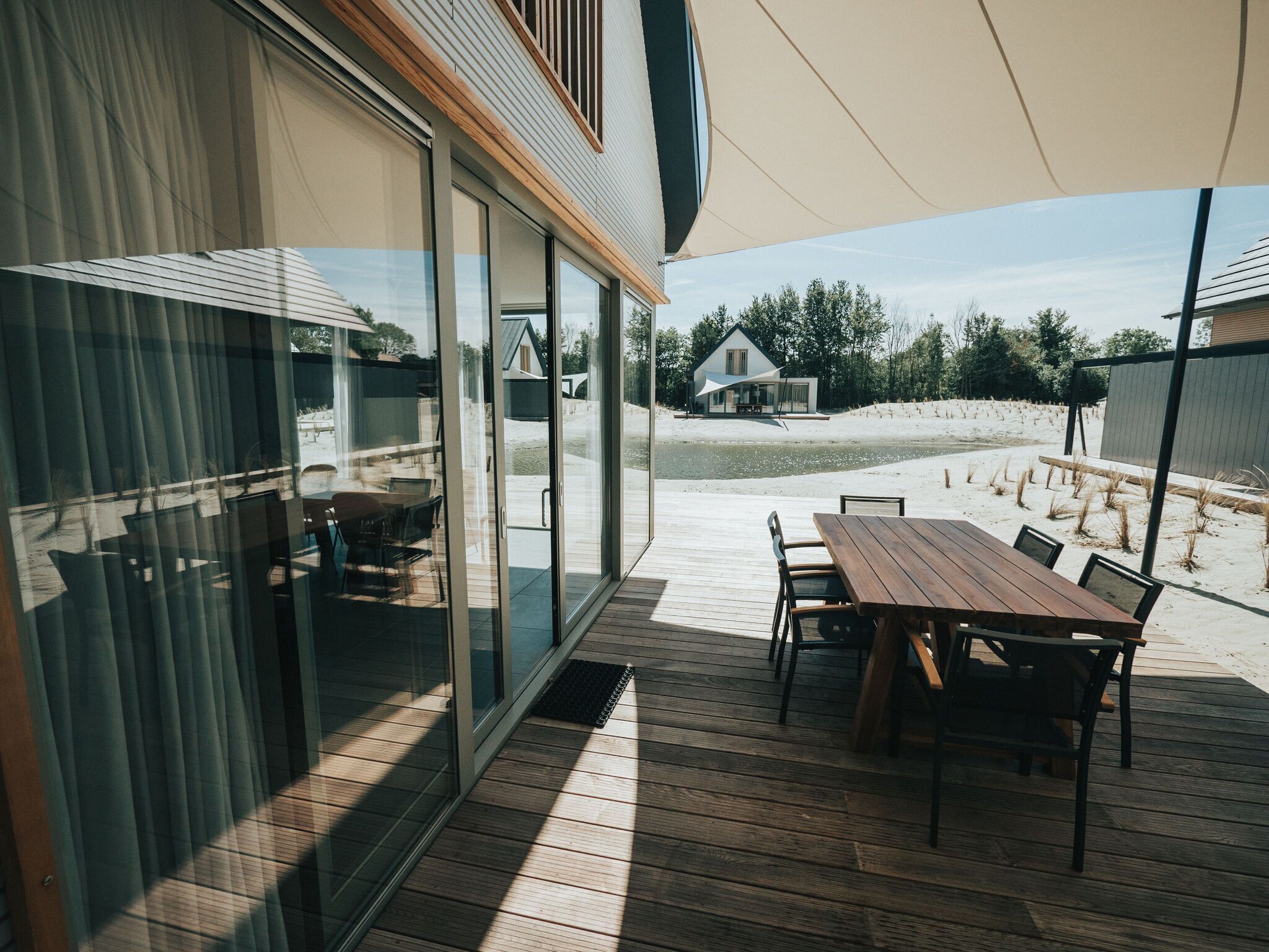 Ferienhaus | Balkon