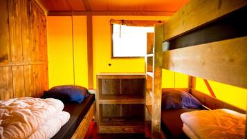 Zelt | 3 Schlafzimmer, individuell eingerichtet