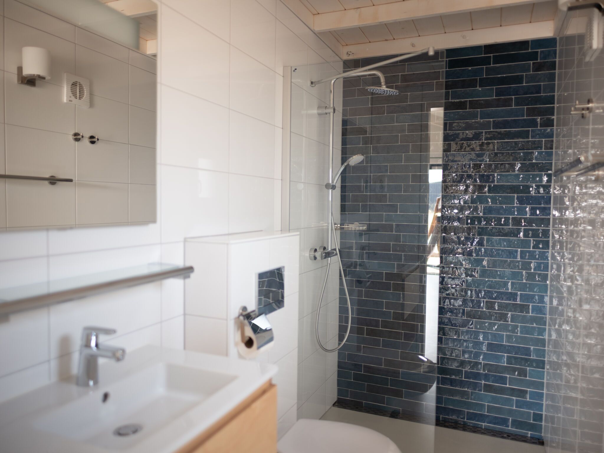 Shower, towels