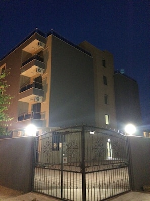 Fassade der Unterkunft