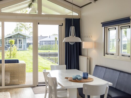 Modern Chalet Near Lake Sneek