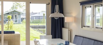 Modern Chalet Near Lake Sneek