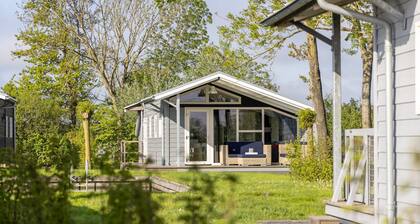 Modern Chalet Near Lake Sneek