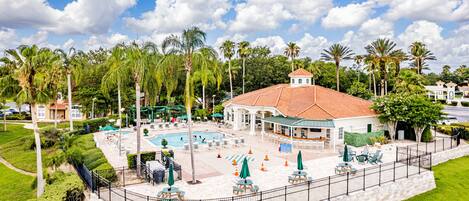 Una piscina climatizada