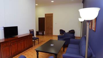 Suite | Een minibar, geluiddichte muren, gratis wifi, beddengoed