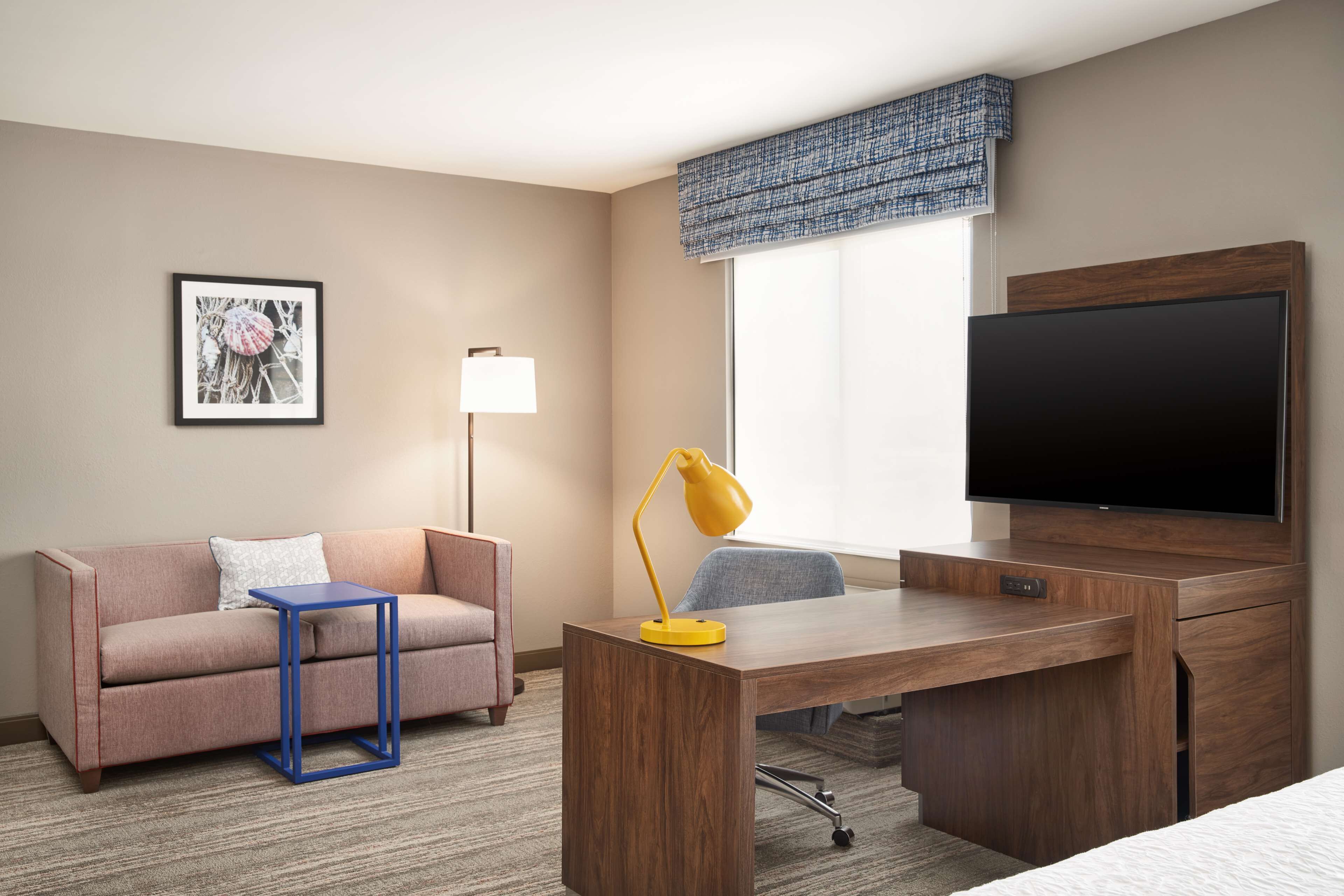 suite, 1 king bed, refrigerator & microwave (wet bar) | in-room safe, desk, laptop workspace, blackout curtains