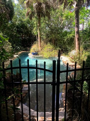 Alberca al aire libre 