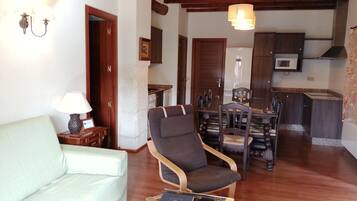 TV, fireplace, DVD player