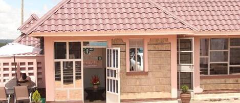 Façade de l’hébergement