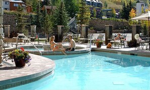 Indoor pool, outdoor pool