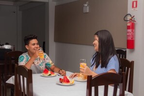 Free daily full breakfast