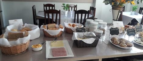Free daily full breakfast