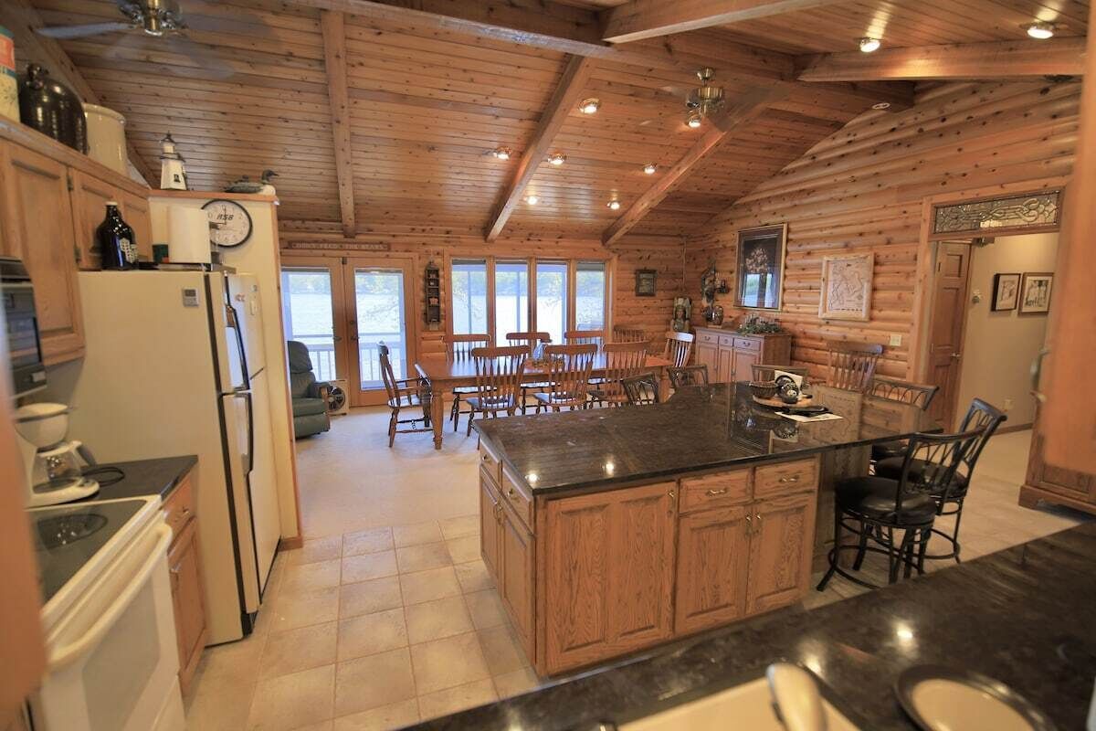 Secluded cabin on private peninsula