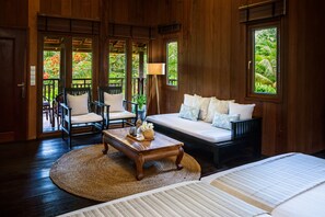 Premium Khmer Bungalows | Minibar, escritorio, insonorización y cunas