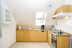 Fridge, oven, stovetop, dishwasher - Baltic Sea for 4 plus baby (Süssau)