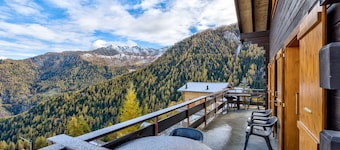 Härligt och romantiskt feriehus i La Tzoumaz, 4 Vallees, Schweiz för 8 personer