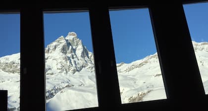Zimmer-Apartment exklusives Duplex anzuzeigen Matterhorn Ski - Sauna - WIFI