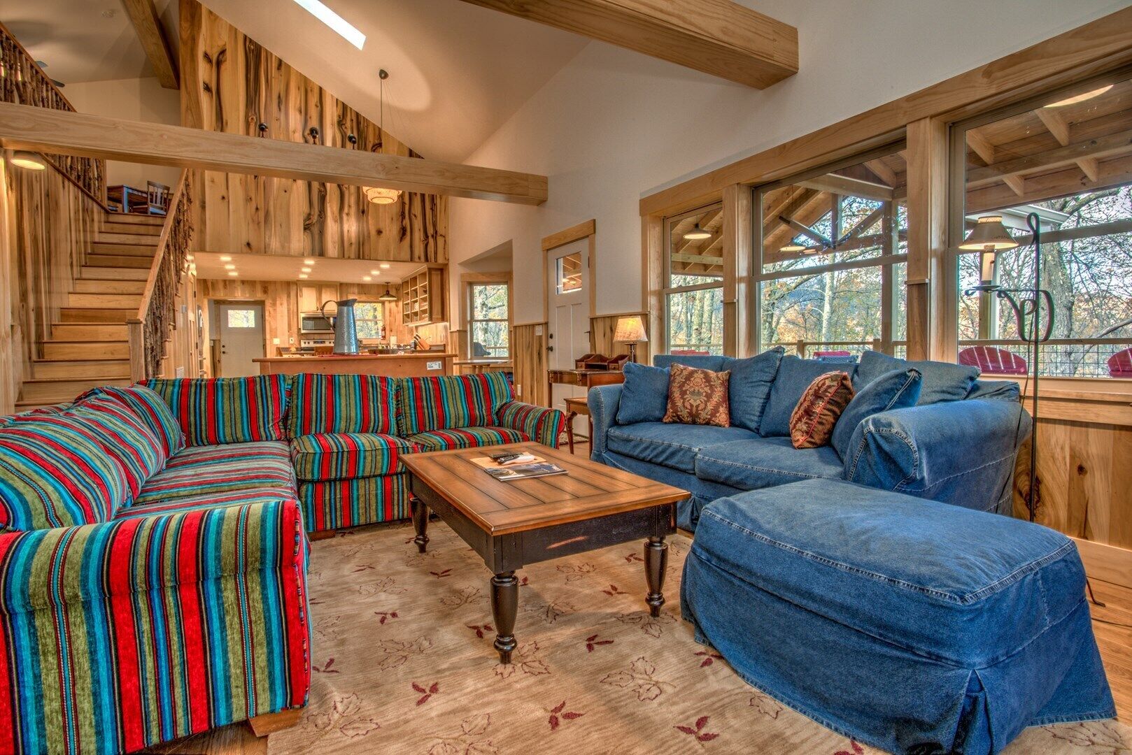 The Poplars at Bearwallow Mountain; 2 lodges combined, Event Pavilion and more!