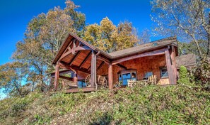 Exterior - The Poplars at Bearwallow Mountain | Two Combined Lodges| Pavilion for Weddings and Events (Hendersonville)