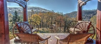 The Poplars at Bearwallow Mountain | Two Combined Lodges| Pavilion for Weddings and Events