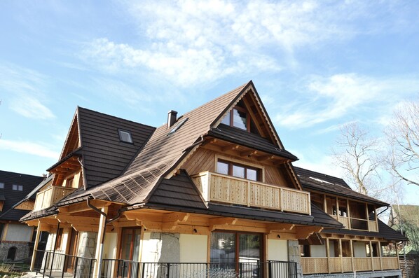 Fassade der Unterkunft