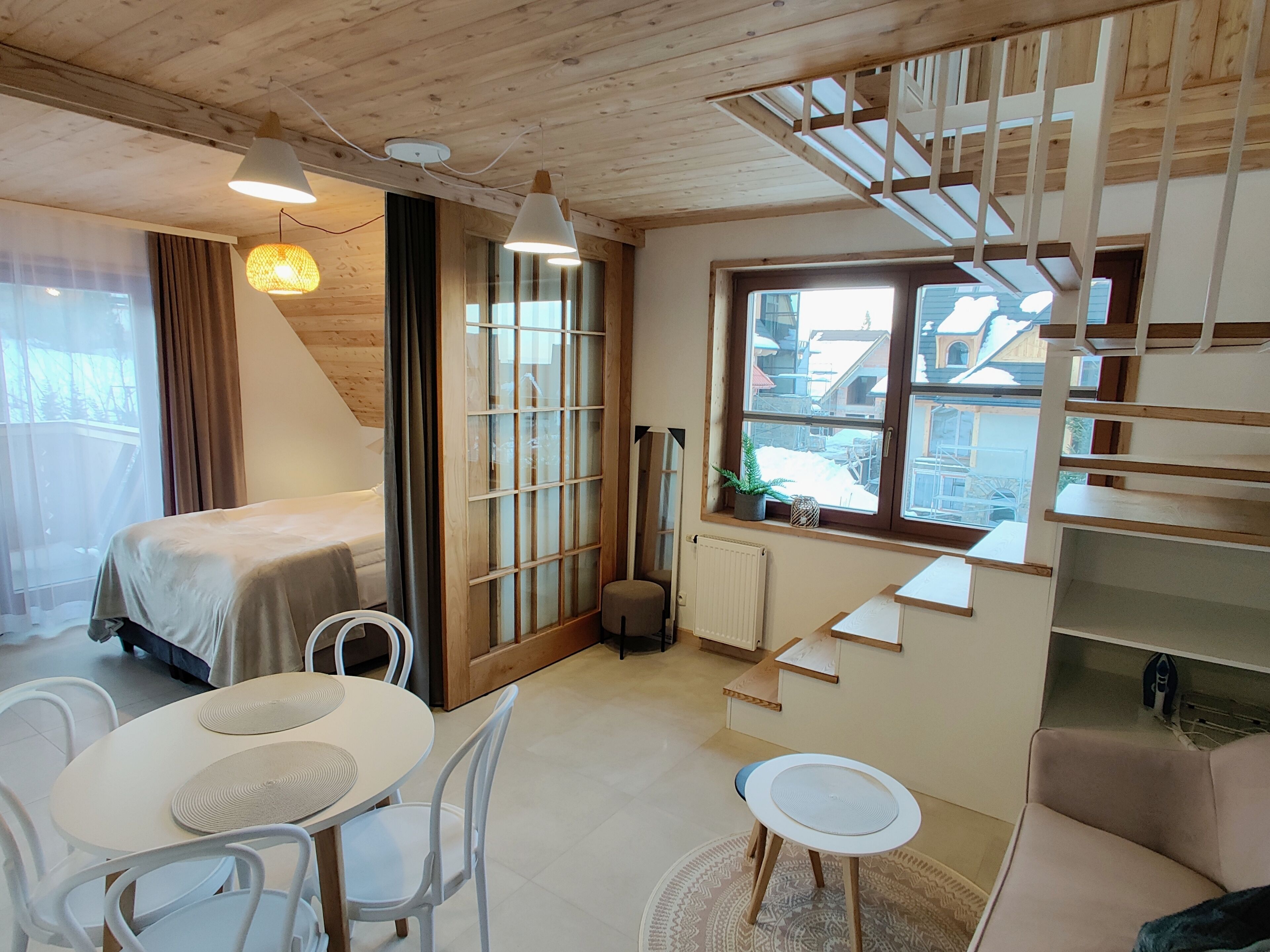 Design Apartment (Kozi Wierch) | Living room | 43-inch Smart TV with digital channels, TV