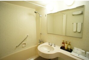 Hair dryer, towels