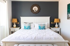 2 bedrooms, desk, iron/ironing board, travel crib - Family-friendly 2bd Condo in Historic San Juan + Patio! (San Juan Capistrano)