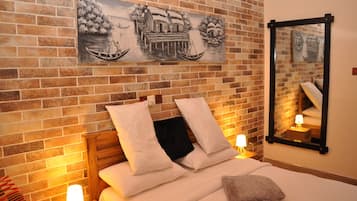 Family Apartment, 2 Bedrooms | 2 bedrooms, desk, laptop workspace, soundproofing