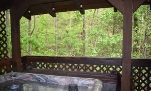 Idromassaggio all'aperto