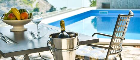 Außenpool, beheizter Pool