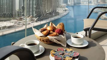 豪華公寓, 3 間臥室 (Burj Khalifa View) | 陽台