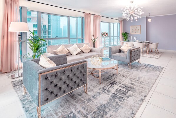 Interior - Elite Royal Apartment | Burj Khalifa & Fountain view | Elite (Dubai)