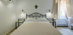 1 bedroom, down duvets, memory-foam beds, free minibar items