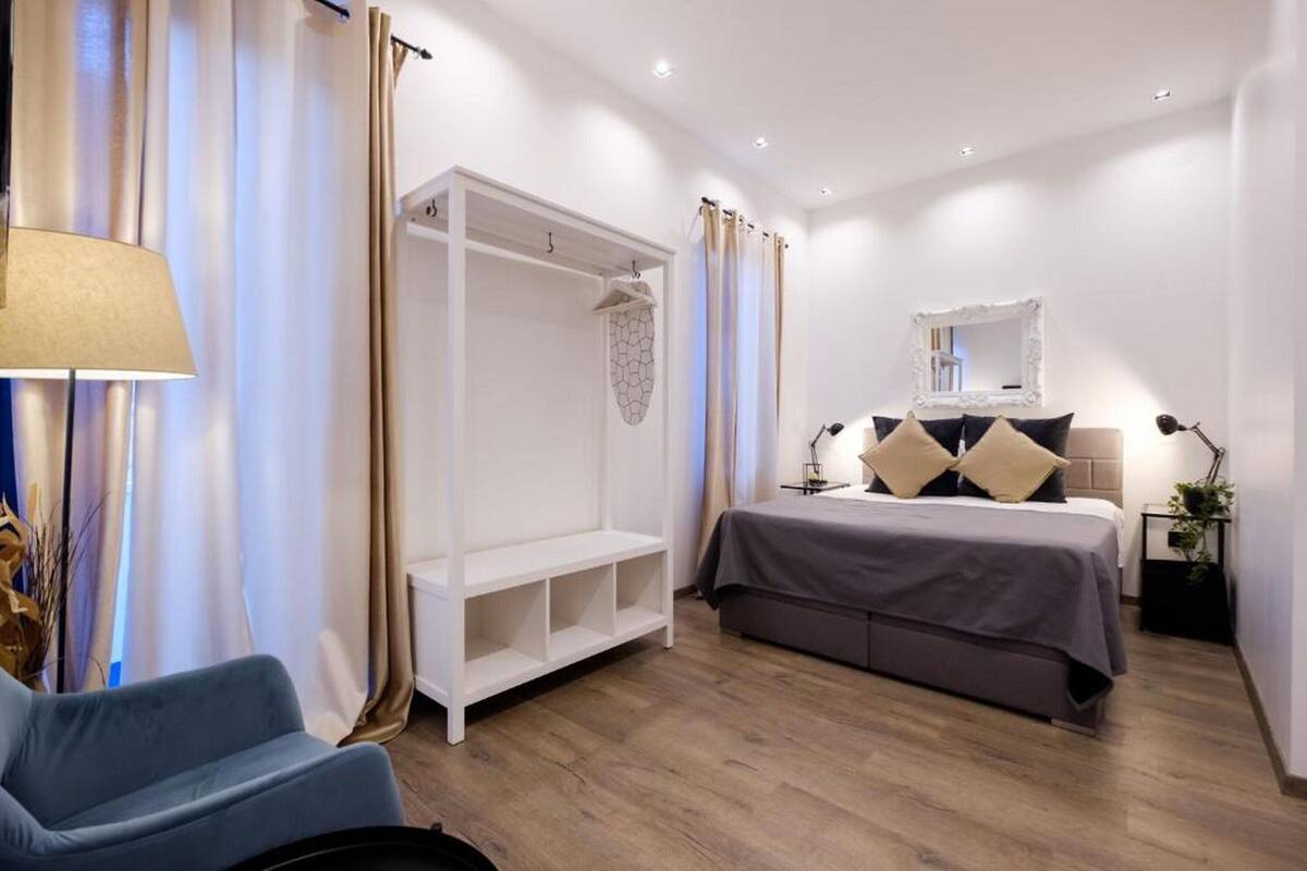 Deluxe appartement | 2 slaapkamers, een bureau, een laptopwerkplek, geluiddichte muren