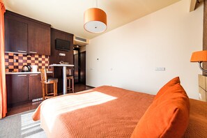 1 chambre, fer et planche à repasser, Wi-Fi gratuit, draps fournis