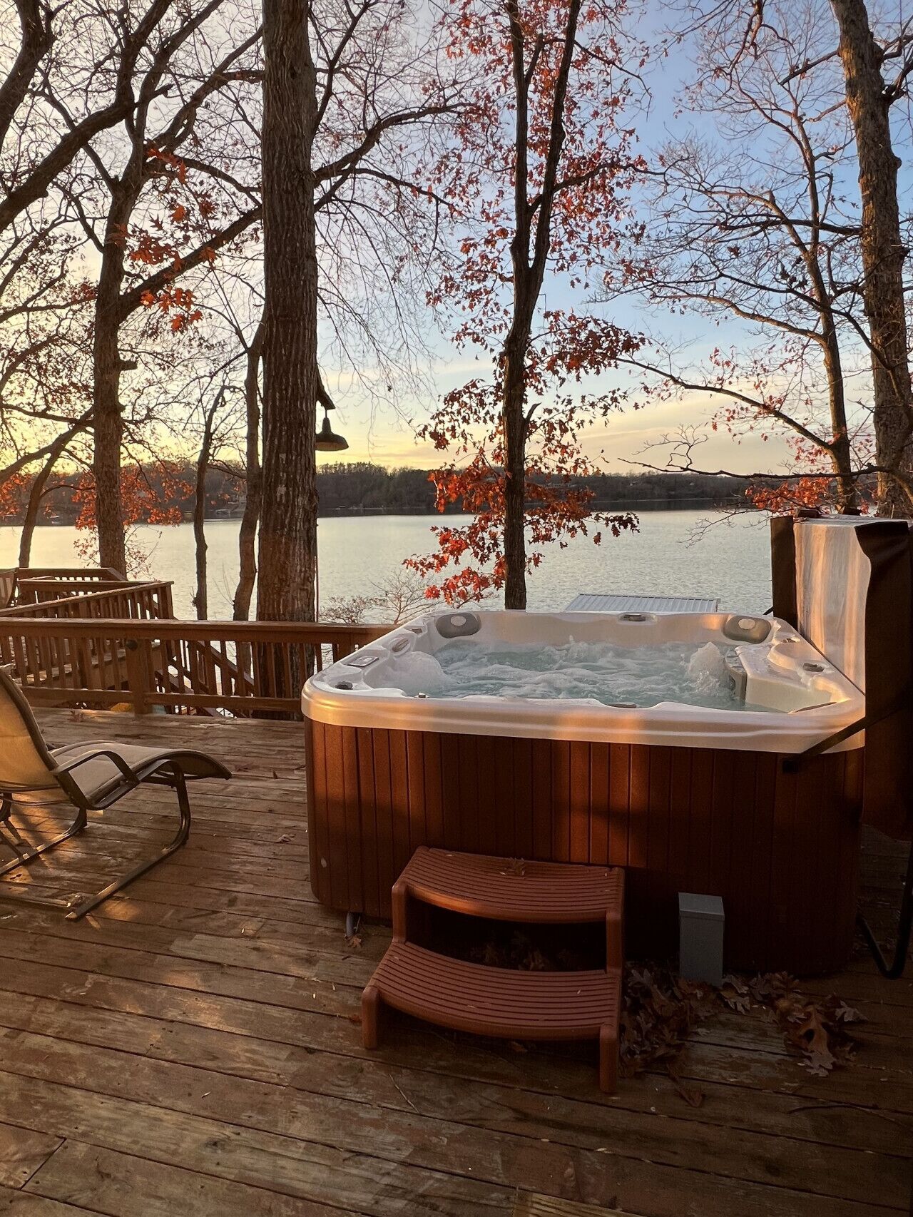 Bain à remous extérieur