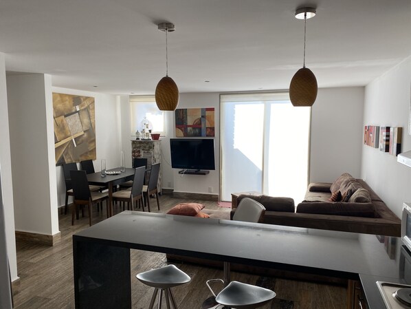 Área de sala de estar