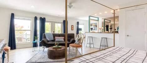 1 間睡房、書桌、熨斗/熨衫板、免費 Wi-Fi