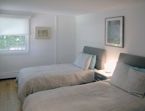 2 slaapkamers, een strijkplank/strijkijzer, gratis wifi, beddengoed