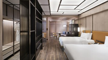 Room, 2 Twin Beds (Hinoki-yu) | Premium bedding, minibar, in-room safe, laptop workspace