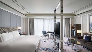 Premium bedding, minibar, in-room safe, laptop workspace