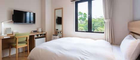 Chambre Double, non-fumeurs (Large) | Chambres insonorisées, Wi-Fi gratuit, draps fournis