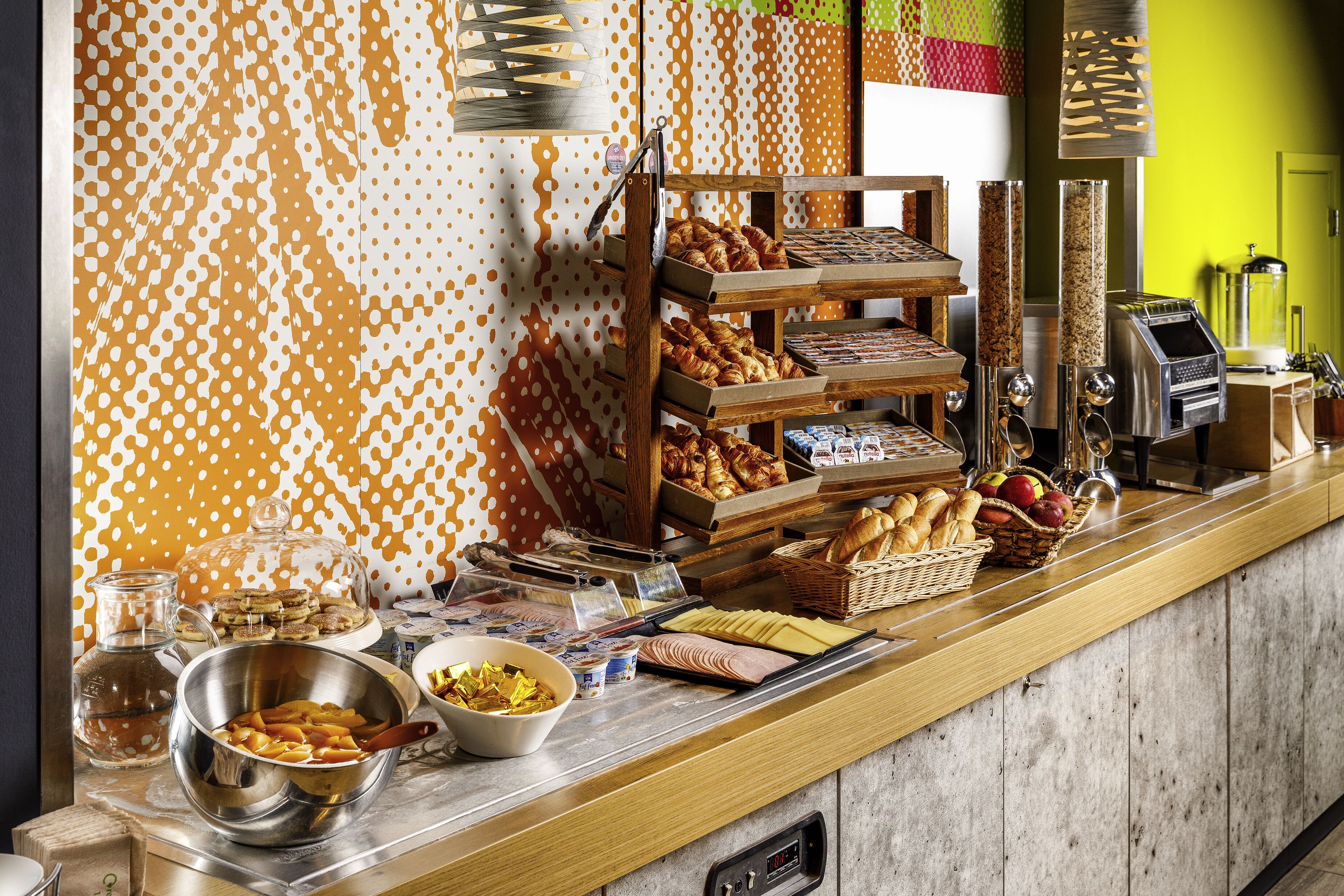daily buffet breakfast (eur 12 per person)