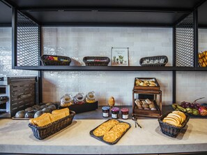 Daily buffet breakfast (EUR 12 per person)