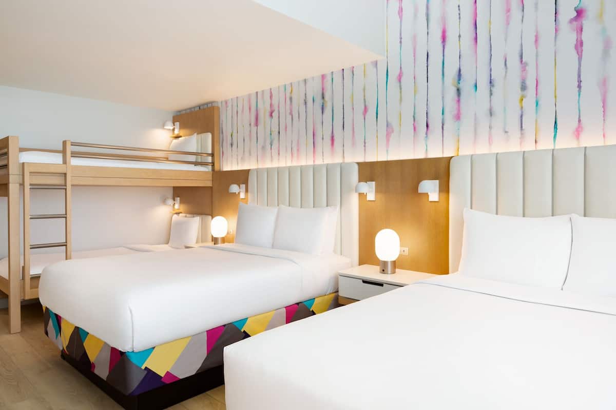 1 bedroom, premium bedding, down comforters, in-room safe