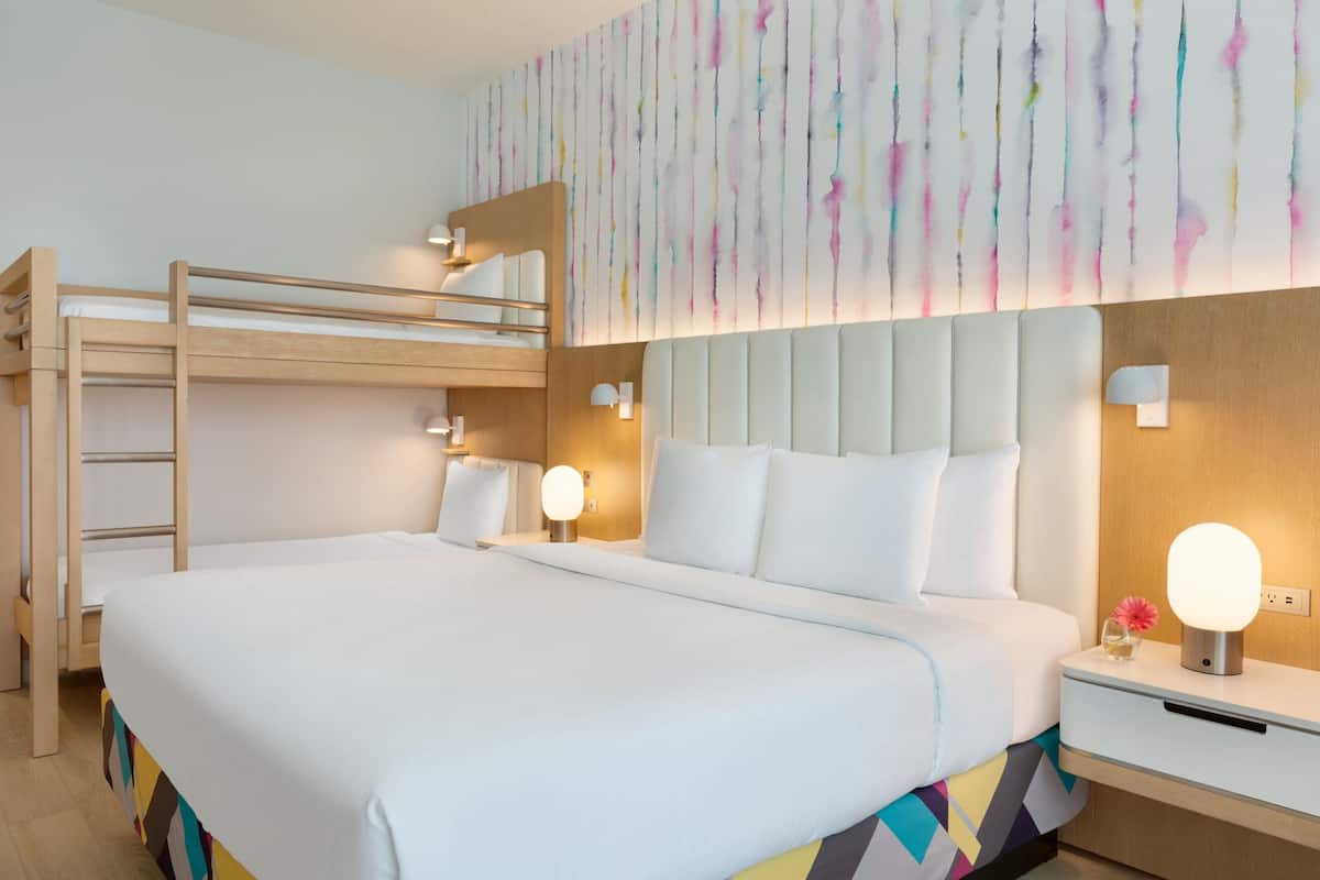 Room, 1 King Bed, Park View (Bunk beds) | 1 bedroom, premium bedding, down comforters, in-room safe