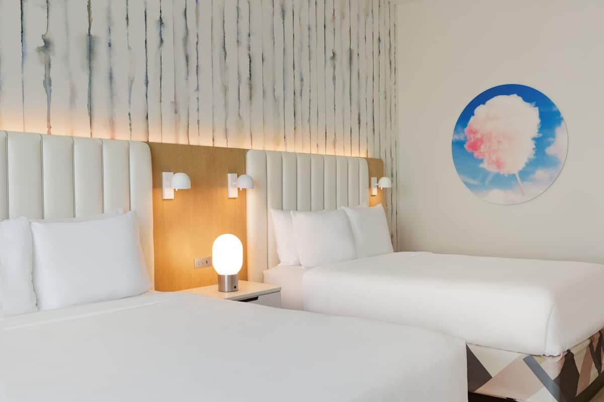 1 bedroom, premium bedding, down comforters, in-room safe